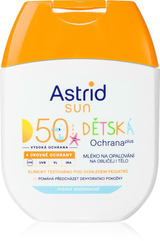 Sun mleczko do opalania dla dzieci SPF 50