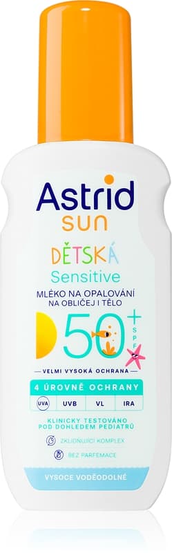 Sun Sensitive mleczko do opalania dla dzieci SPF 50+