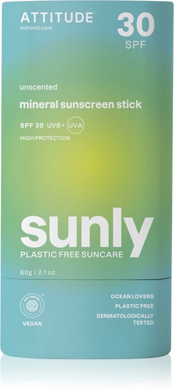 Sunly Unscented krem mineralny do opalania w sztyfcie