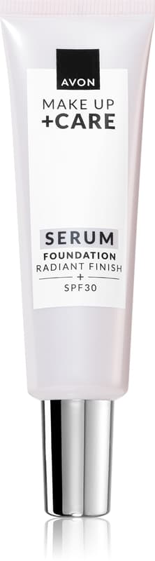 Care + rozświetlający podkład nawilżający SPF 30