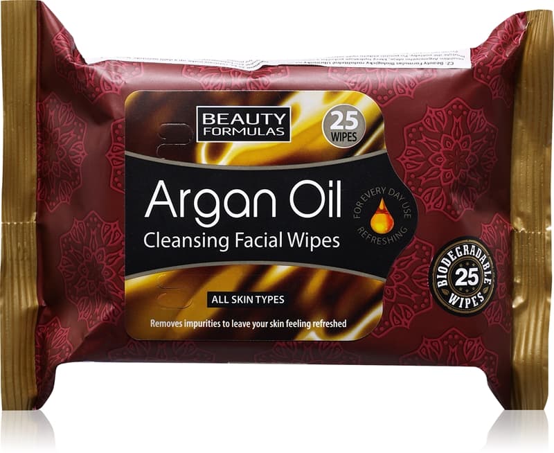Argan Oil nawilżane chusteczki oczyszczające