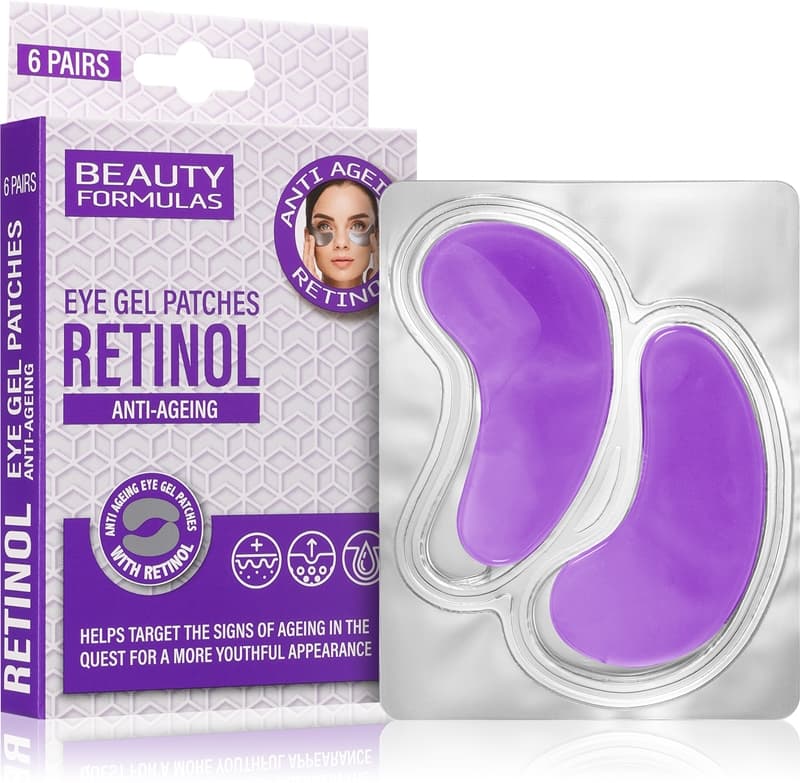 Retinol płatki żelowe pod oczy ujędrniające z retinolem