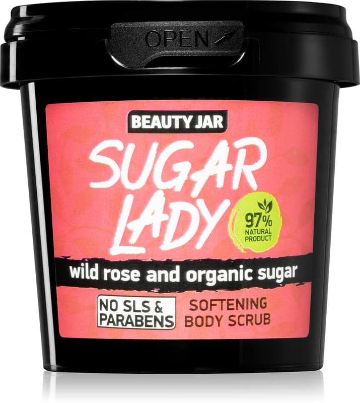 Sugar Lady peeling do ciała o zapachu malin