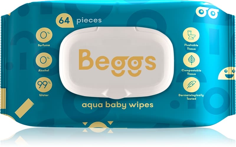 Aqua Baby Wipes delikatne nawilżane chusteczki dla dzieci