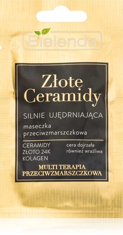 Golden Ceramides przeciwzmarszczkowa maseczka do twarzy z ceramidami