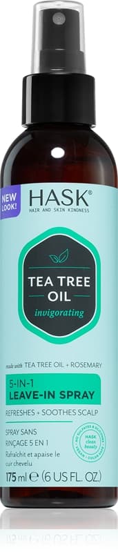 Tea Tree Oil &amp; Rosemary spray bez spłukiwania Do suchej i swędzącej skóry głowy