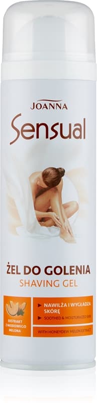 Sensual żel do golenia