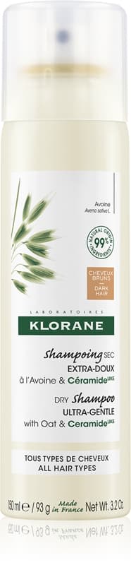 Oats Dry Shampoo delikatny suchy szampon dla ciemnych włosów