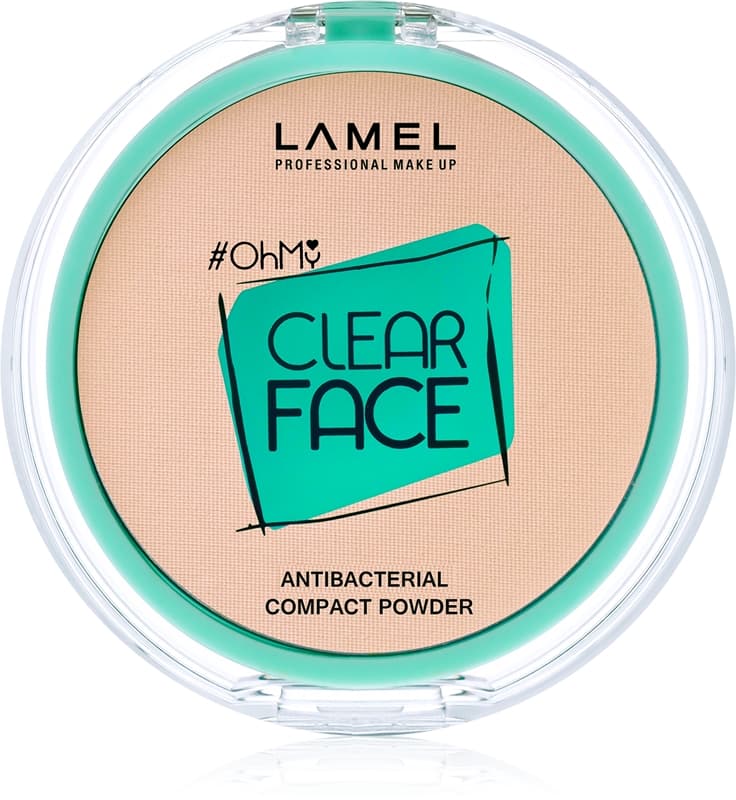OhMy Clear Face puder w kompakcie ze środkiem antybakteryjnym