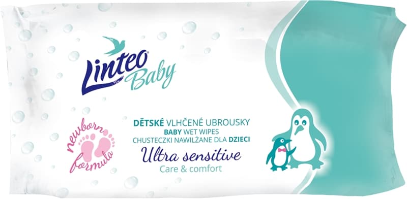 Baby Ultra Sensitive delikatne nawilżane chusteczki dla dzieci