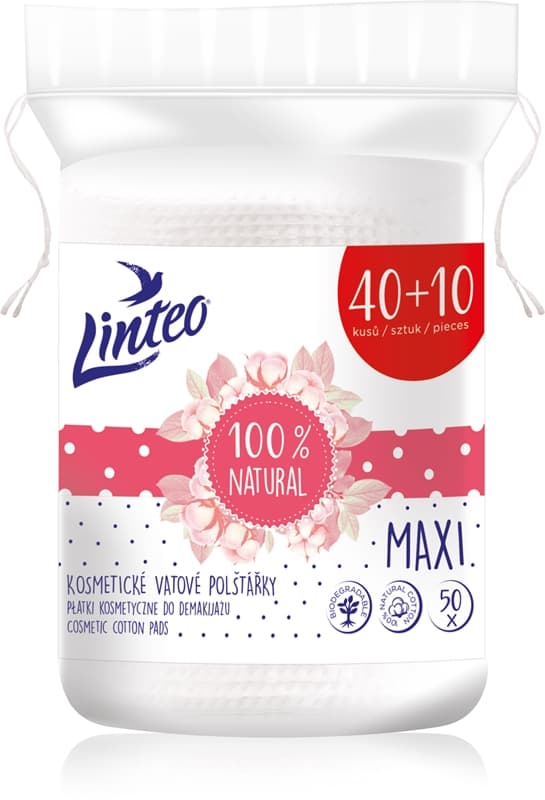 Natural Cotton Pads waciki do demakijażu