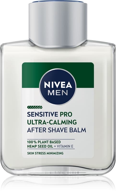 MEN Sensitive Hemp balsam po goleniu z olejkiem konopnym