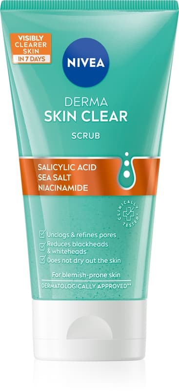 Derma Skin Clear oczyszczający peeling do twarzy