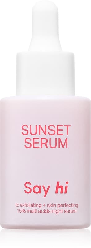 Sunset serum na noc z AHA
