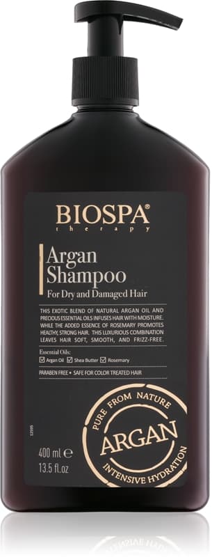 Bio Spa szampon arganowy do włosów suchych i zniszczonych