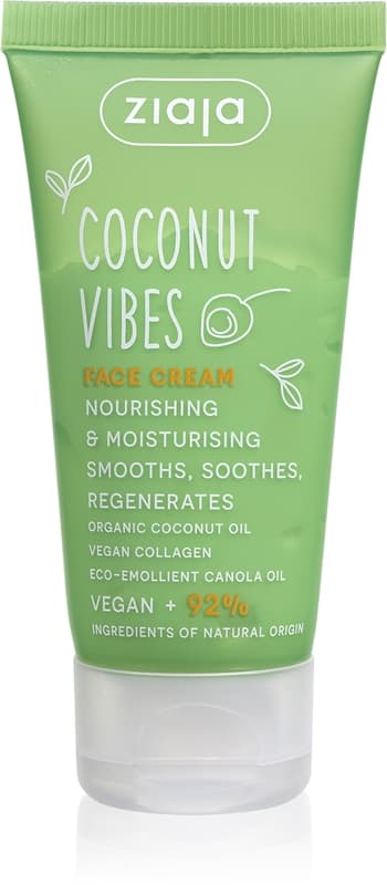 Coconut Vibes nocny krem do twarzy regenerujące skórę