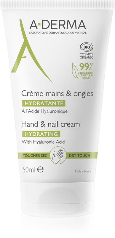 Essentials Hand & Nail Cream krem nawilżający do rąk i paznokci z kwasem hialuronowym