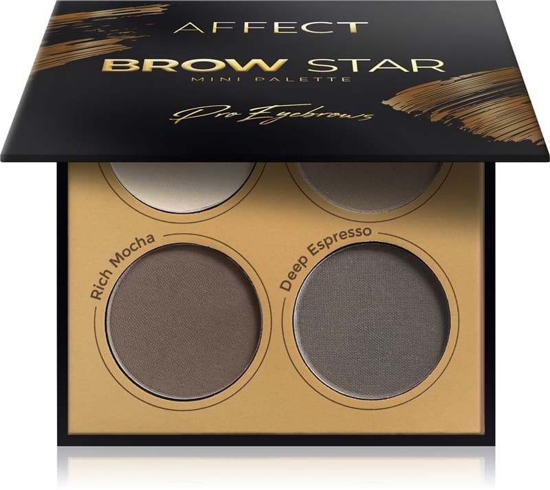 Brow Star paletka pudrowych cieni do brwi