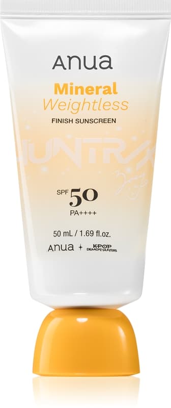 K-Pop Demon Hunters Mineral Weightless Finish Sunscreen lekki krem ochronny do twarzy SPF 50