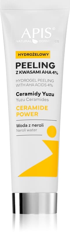 Ceramide Power wygładzający żel peelingujący z AHA