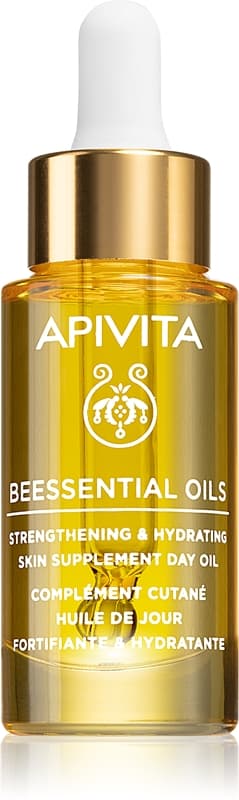 Beessential Oils Strengthening & Hydrating Day Oil rozjaśniający olejek na dzień intensywnie nawilżający