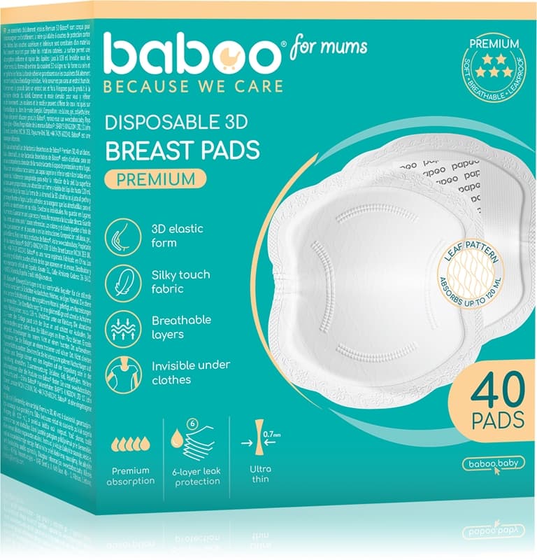 Premium Disposable Breast Pads jednorazowe wkładki laktacyjne