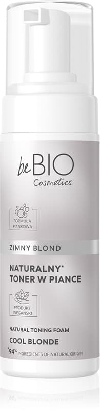 Natural Foam Toner Cool Blonde pianka tonująca do włosów