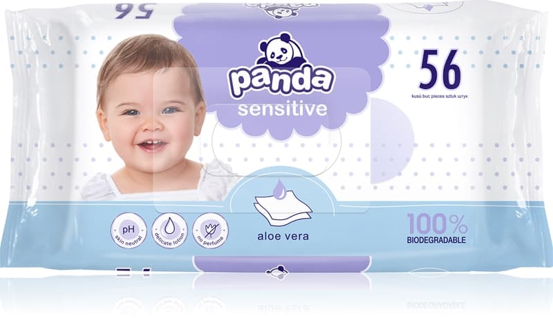 Baby Happy Panda chusteczki nawilżane dla dzieci