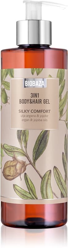 3in1 Body&Hair Gel Silky Comfort szampon, odżywka do włosów i żel pod prysznic 3w1