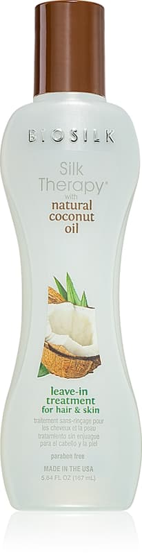 Silk Therapy Natural Coconut Oil kuracja nawilżająca bez spłukiwania włosów i ciała