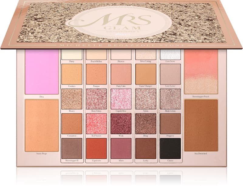 Mrs Glam Showstopper II Palette paleta wielofunkcyjna do twarzy i okolic oczu