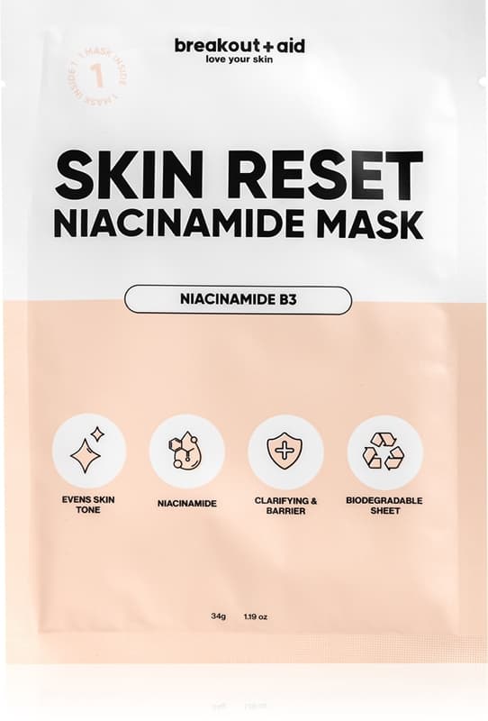 Skin Reset Niacinamide Mask maseczka w płachcie z niacynamidem