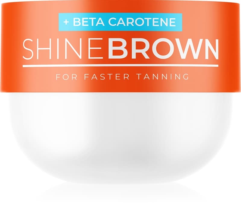 Shine Brown Beta Carotene krem do opalania z betakarotenem