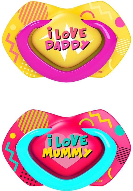 Neon Love B 6-18m smoczek