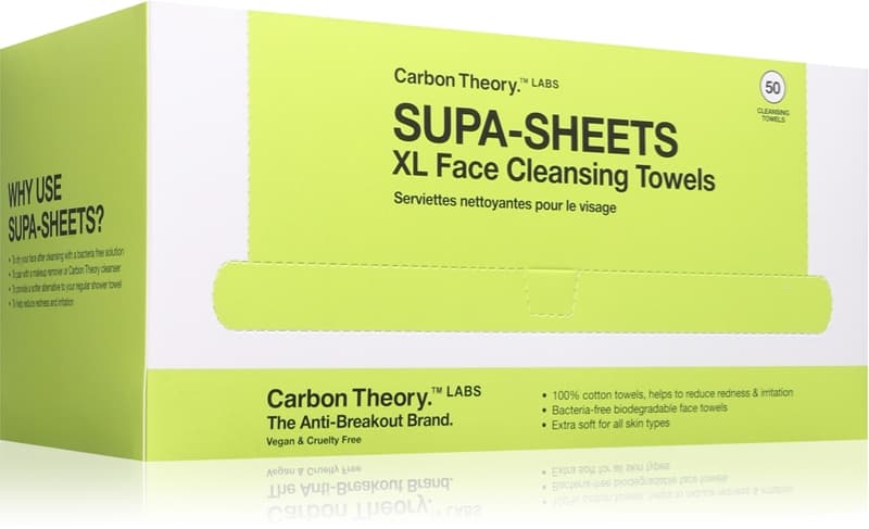 Supa-Sheets XL Facial Cleansing Towels chusteczki oczyszczające do demakijażu