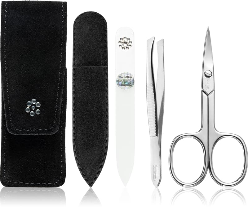 Premium Line Solingen 876 zestaw do manicure opakowanie podróżne Black