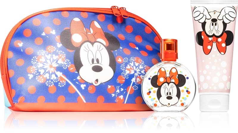 Minnie Toilet Bag Set zestaw upominkowy dla dzieci