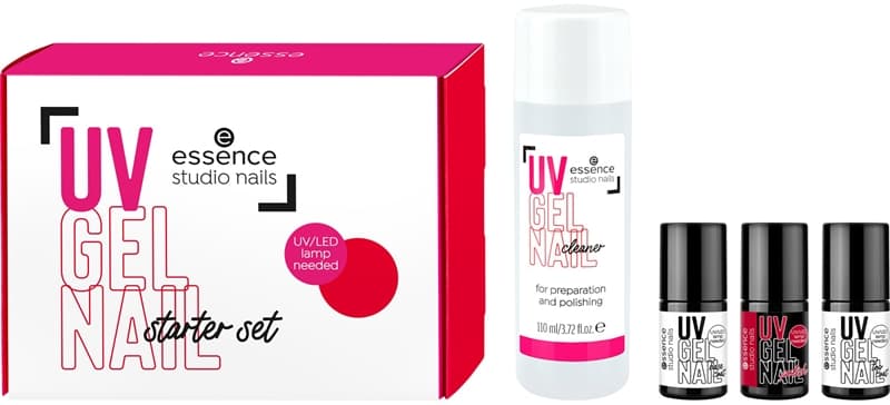studio nails UV GEL NAIL zestaw lakierów do paznokci przy zastosowaniu lamp UV/LED