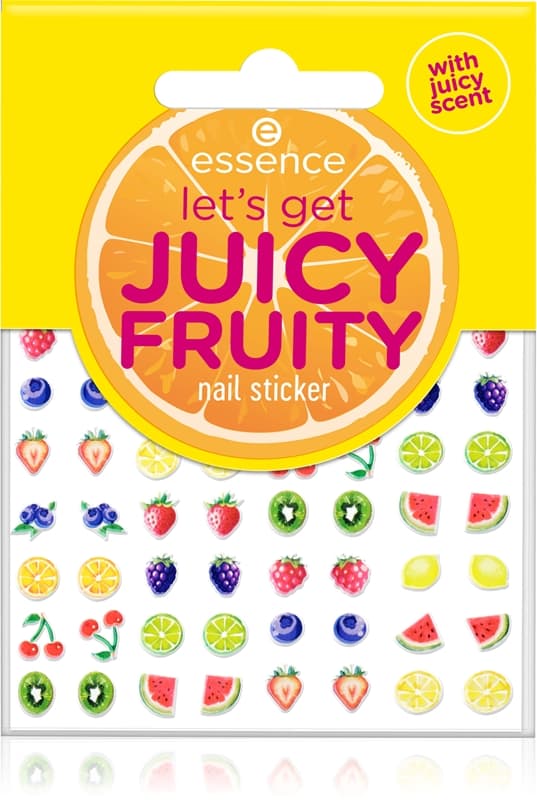 let's get JUICY FRUITY naklejki na paznokcie