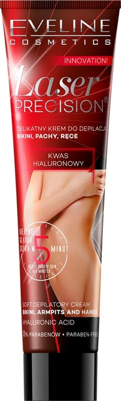 Laser Precision krem do depilacji bikini, pach i rąk dla skóry suchej i wrażliwej