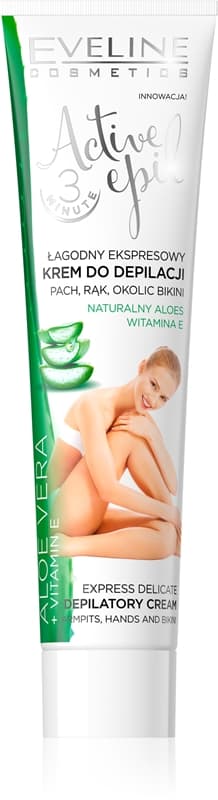 Active Epil krem do depilacji bikini, pach i rąk z aloesem