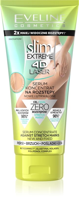 Slim Extreme 4D Laser udoskonalające serum do ciała przeciw rozstępom