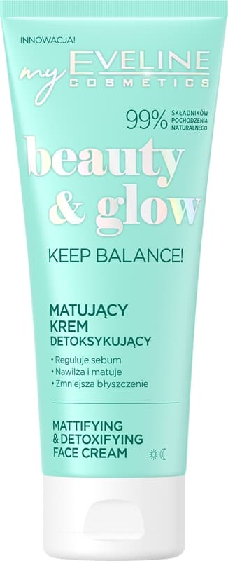 Beauty & Glow Keep Balance! krem matujący z efektem detoksykującym