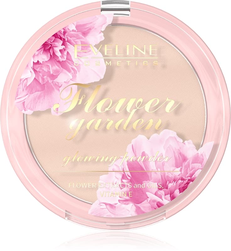 Flower Garden puder rozjaśniający