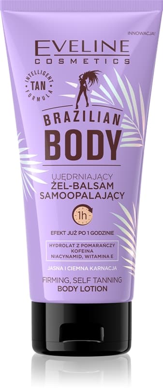 Brazilian Body samoopalający żel z efektem wzmacniającym