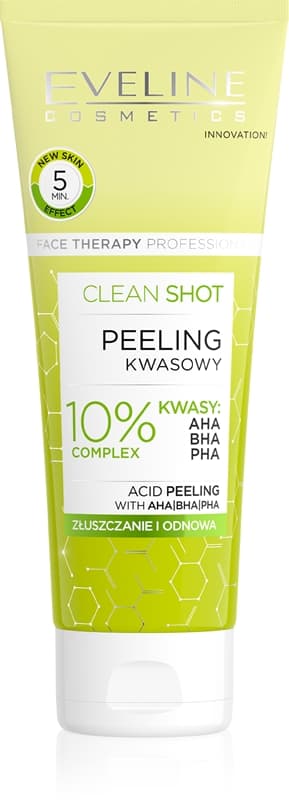 Clean Shot 10% Complex of AHA, BHA and PHA delikatny peeling przeciw niedoskonałościom skóry