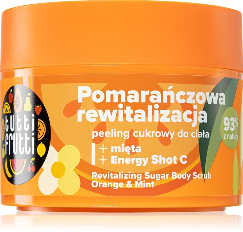 Tutti Frutti Minty Orange odświeżający peeling cukrowy do ciała