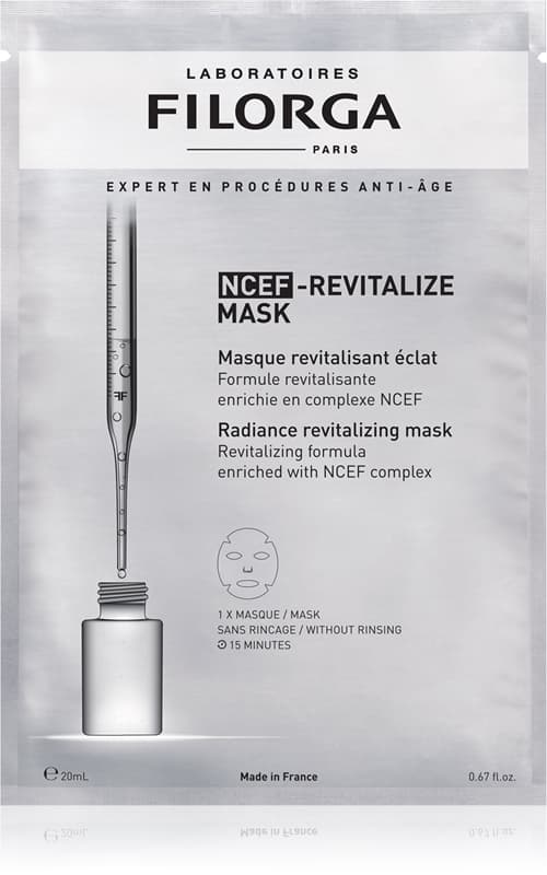NCEF -REVITALIZE SHEET MASK maseczka rewitalizująca z efektem rozświetlającym