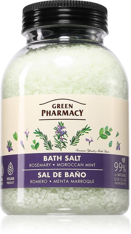 Rossemary & Maroccan Mint Bath Salt relaksująca sól do kąpieli