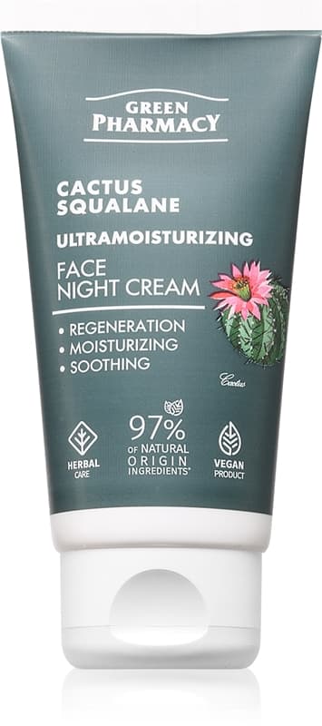Cactus & Squalane Night Face Cream nawilżający krem na noc
